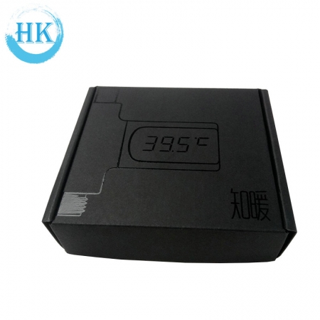 Black Card Gift Box avec insert pour produits électroniques 