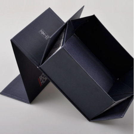 Folding Boxes Packaging With Magnetic Flap Cardboard Carton Custom 
