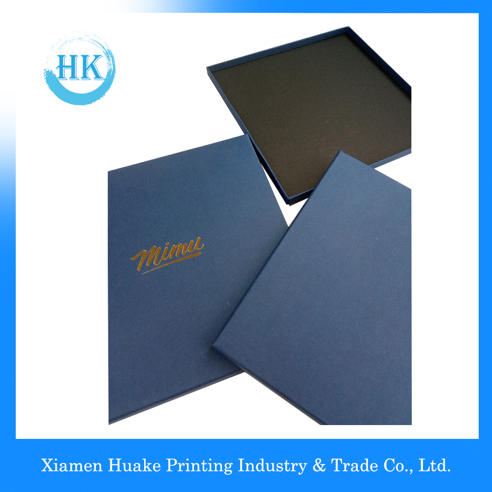 Luxury Rigid Packaging Cardboard Cloth Box Hardcover Gift Box