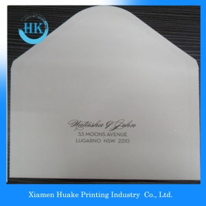 Enveloppes de style banquier avec logo 