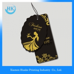 Étiquette volante en papier pour vêtements / vêtements Huake Printing