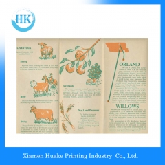 Brochure impression animale colorée Huake Printing