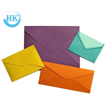 Enveloppes colorées pour mariage invitation 