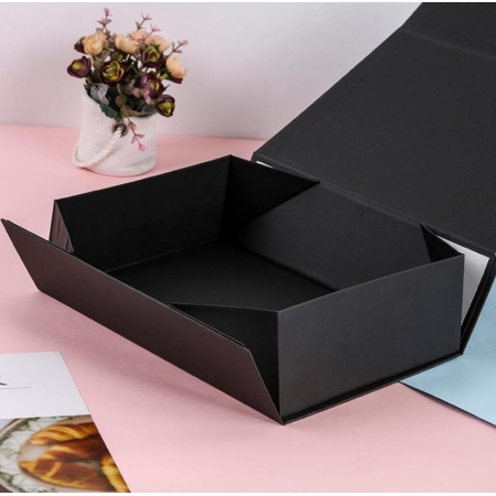 Custom Magnetic Collapsible Closure Flat Folding Paper Packaging Gift Boxes 
