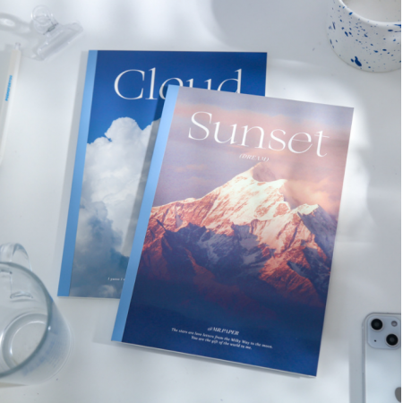 Cheap Custom Notebooks Cloud Sunset Jounal Book Printing Manufacture 