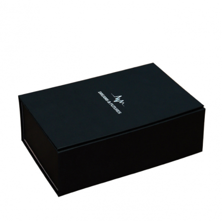 Magnetic Closure Cardboard Double Open Jewelry Packaging Box 