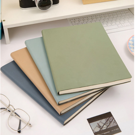 Custom Memo Notepad Journal Printing Hardcover PU Leather Notebook 